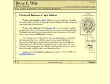 Tablet Screenshot of bruceweir.com